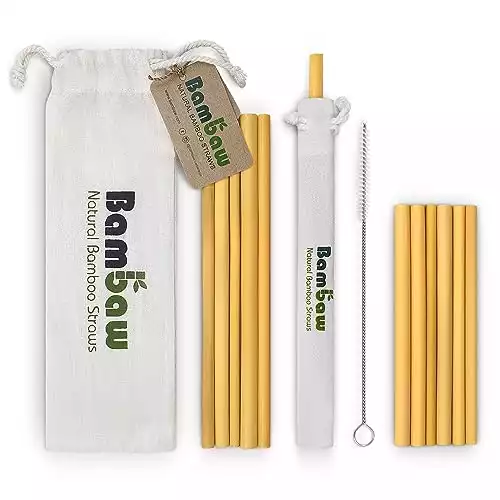Bambaw Bamboo Reusable Straws